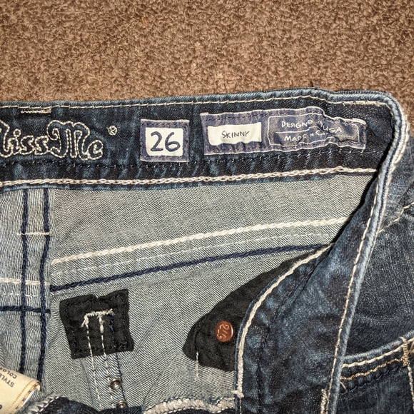 Miss Me Skinny Fit low rise jeans - Picture 2 of 3